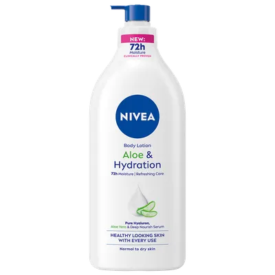 Lotiune de corp hidratanta cu aloe vera, 625ml, Nivea