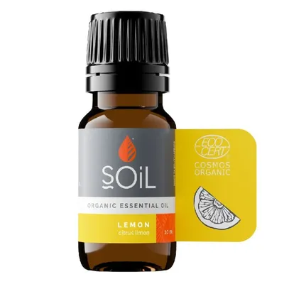 ULEI ESENTIAL LEMON 100% ORGANIC ECOCERT 10ML SOIL