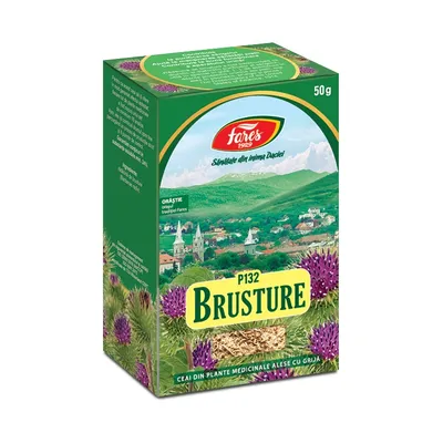 Ceai radacina de brusture, P132, 50 g, Fares