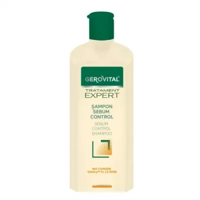 Sampon sebum control Gerovital tratament expert, 250 ml, farmec