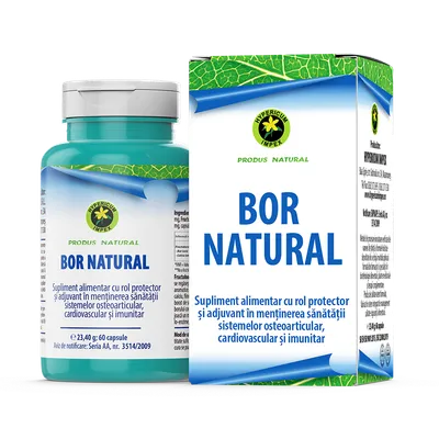 Bor Natural, 60 capsule, Hypericum