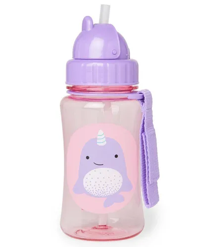 Cana cu pai PP fara PVC si BPA Narval 12 luni+, 355ml, Skip Hop