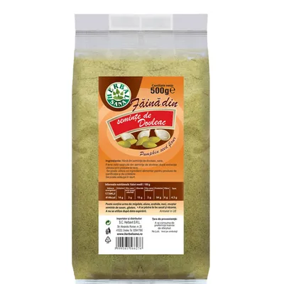 Faina din seminte de dovleac, 500 g, Herbavit