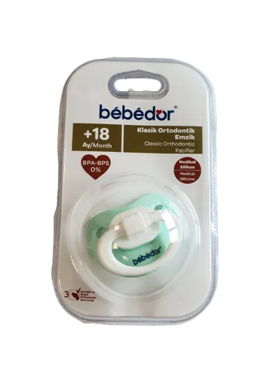 Suzeta din silicon ortodontica pentru +18 luni 133, 1 bucata, Bebe D'Or
