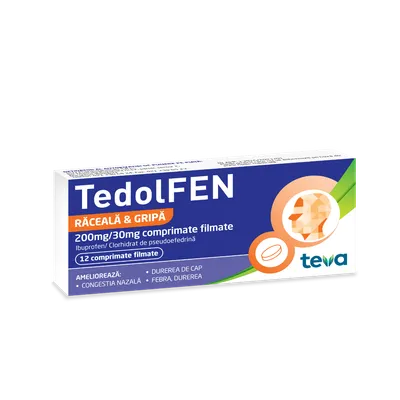 Tedolfen, 12 comprimate, Teva