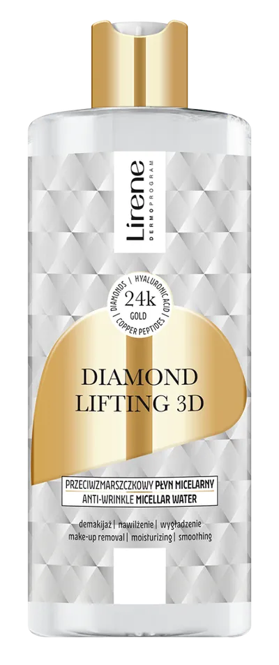 Apa micelara cu efect anti-rid Diamond Lifting 3D, 400ml, Lirene