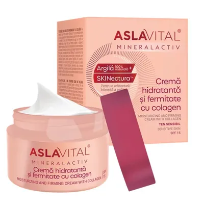 ASLAVITAL CREMA HIDRATANTA SI FERMITATE CU COLAGEN 50ML
