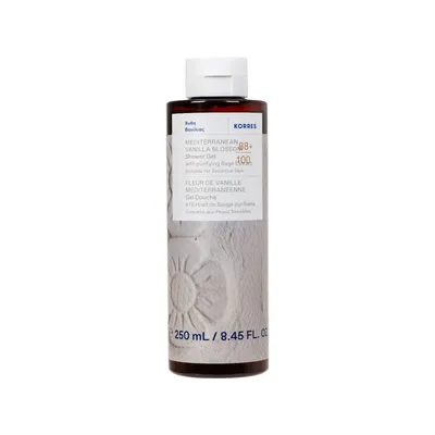 dublura Gel de dus Vanilla Blossom, 250ml, Korres