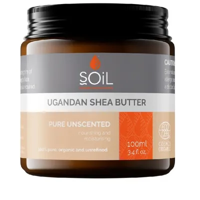 UNT SHEA FAIR TRADE PUR INODOR 100% ORGANIC ECOCERT 100ML SOIL