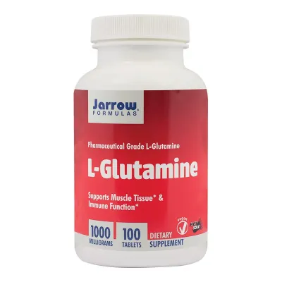 L-Glutamine 1000 mg Jarrow Formulas, 100 tablete, Secom