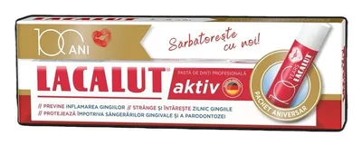 LACALUT AKTIV SET PASTA X 75ML+BALSAM BUZE