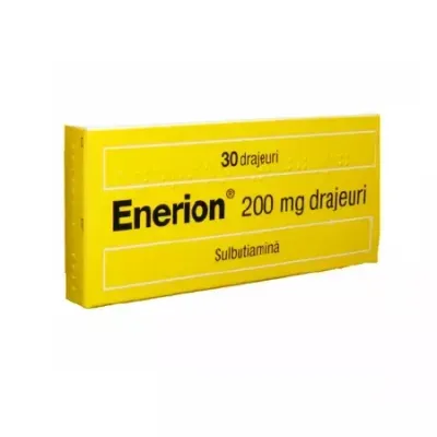 Enerion 200 mg, 30 drajeuri, Lab. Servier