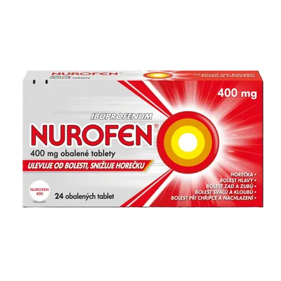 Nurofen Forte, 400 mg, 24 drajeuri, Reckitt Benkiser