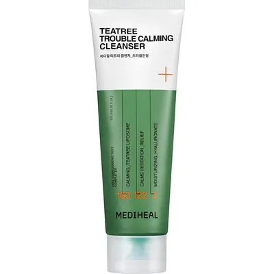 Spuma de curatare Teatree Cleanser Trouble Calming, 120 ml, Mediheal