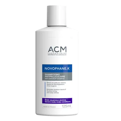 Sampon anti-matreata severa Novophane K, 125 ml, Acm