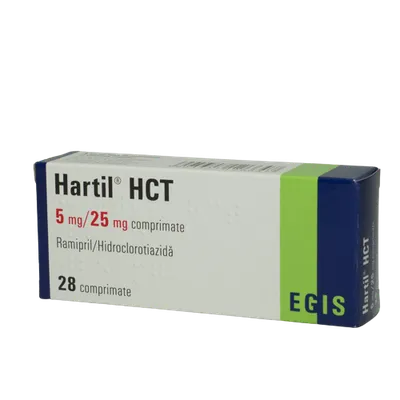 Hartil HCT 5mg/25mg x 2blist. x 14cpr.
