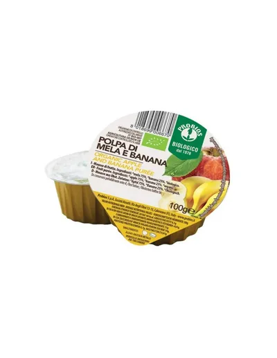 Piure de mere si banane, 100g, Probios