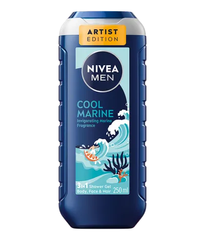 Gel de dus editie limitata Ultra Charge, 250ml, Nivea