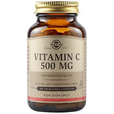 SOLGAR VITAMINA C 500MG 100 CAPSULE