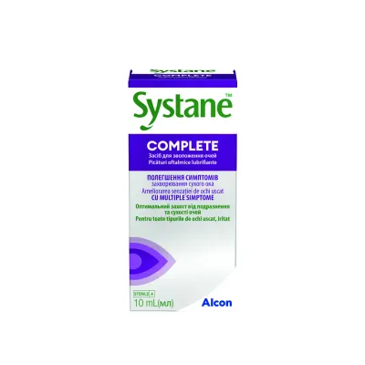 Picaturi oftalmice lubrifiante Systane Complete, 10 ml, Alcon