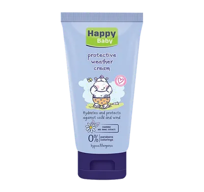 Crema protectoare pentru bebelusi, 100ml, Happy Baby