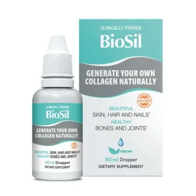 BioSil colagen picaturi, 30 ml, Biosil
