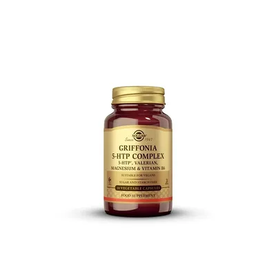 SOLGAR 5-HTP TRYPTOPHAN 30 CAPSULE