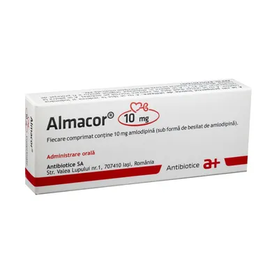 Almacor 10mg x 3blist. x 10cpr. IS.