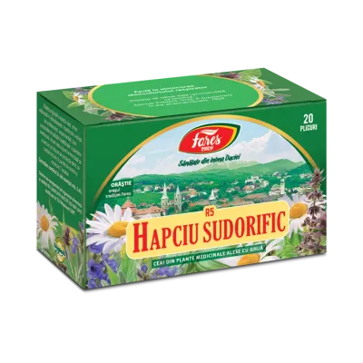 Ceai Hapciu Sudorific, 20 plicuri, Fares