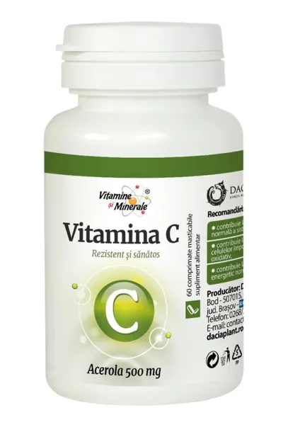 VITAMINA C 60 COMPRIMATE DACIA PLANT