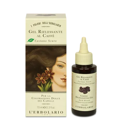 L'Erbolario Coffee Gel pentru colorarea parului Castaniu, 70ml