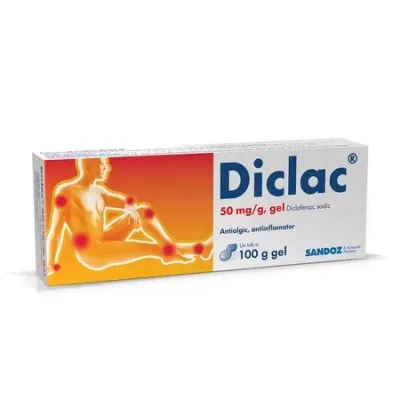Diclac 50mg/g-gel, 100 g, Sandoz