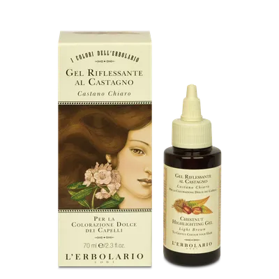L'Erbolario Chestnut Gel pentru colorarea parului saten, 70ml