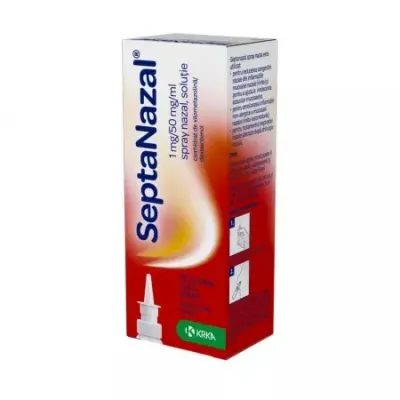 SeptaNazal Spray nazal, 1mg/50mg, Krka