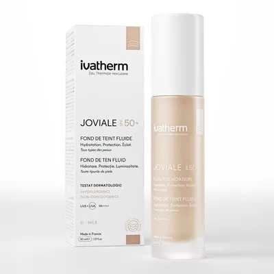IVATHERM JOVIALE FOND DE TEN FLUID 01 SPF50+ 30ML
