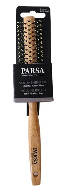 Perie rotunda de lemn, 14mm, Parsa Beauty