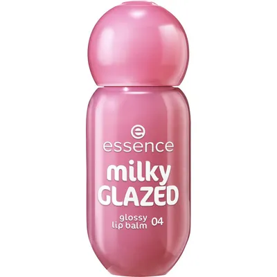 Balsam de buze Nuanta 04 Berry Au Lait Milky Glazed Glossy Lip Balm, 4 ml, Essence