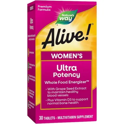 Alive Once Daily Women Ultra Nature's Way, 30 tablete, Secom