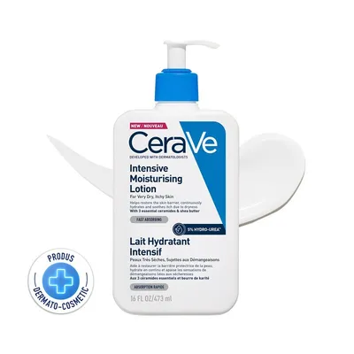 LOTIUNE INTENS HIDRATANTA FATA SI CORP PIELE USCATA SI FOARTE USCATA 473ML CERAVE