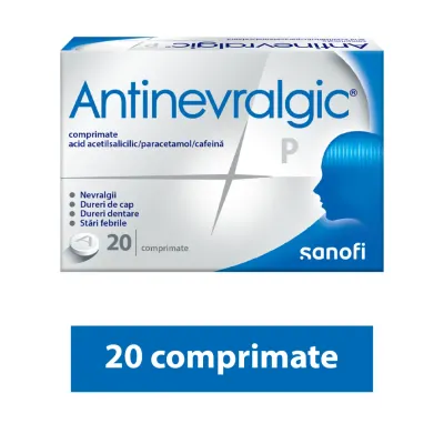 Antinevralgic P, 20 comprimate, Sanofi