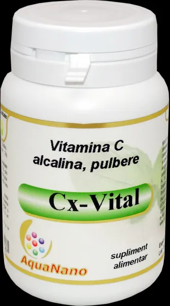 Cx-Vital Vitamina C alcalina pulbere x100g