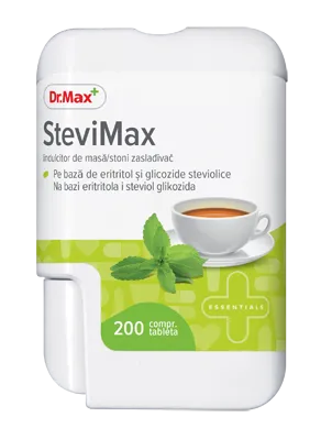 Dr. Max Indulcitor SteviMax, 200 comprimate