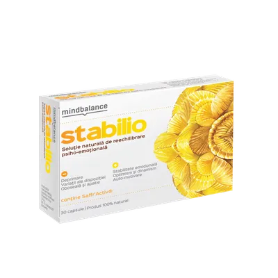 Stabilio Mindbalance, 30 capsule, Pharmnet
