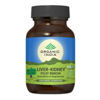 Liver Kidney Bio, 60 capsule, Organic India