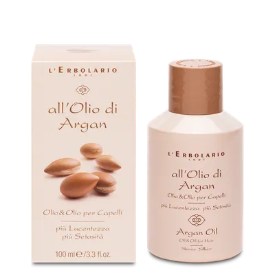 L'Erbolario Ulei pentru par cu extract de argan, 100ml
