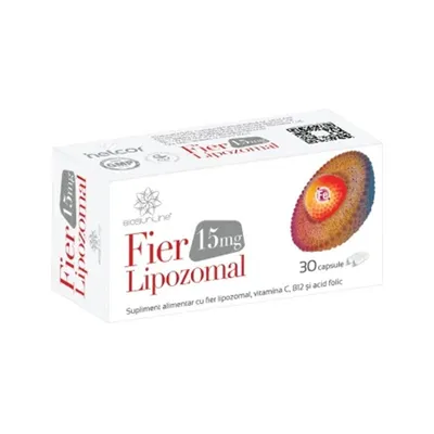 FIER LIPOZOMAL 15MG 30 CAPSULE HELCOR