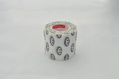 Bandaj autoadeziv 5cm x 4,5m, alb smiles, Copoly