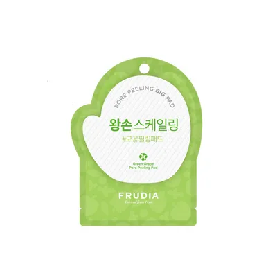 Pad exfoliant cu struguri verzi Green Grape, 1 bucata, Frudia