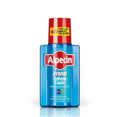 Alpecin Hybrid Caffeine Liquid pentru Scalp Uscat cu Prurit, 200 ml