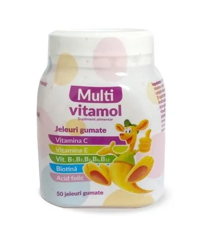 Multivitamol 4+, 50 jeleuri gumate, Zdrovit